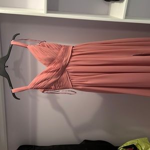 Dusty rose bridesmaid dress